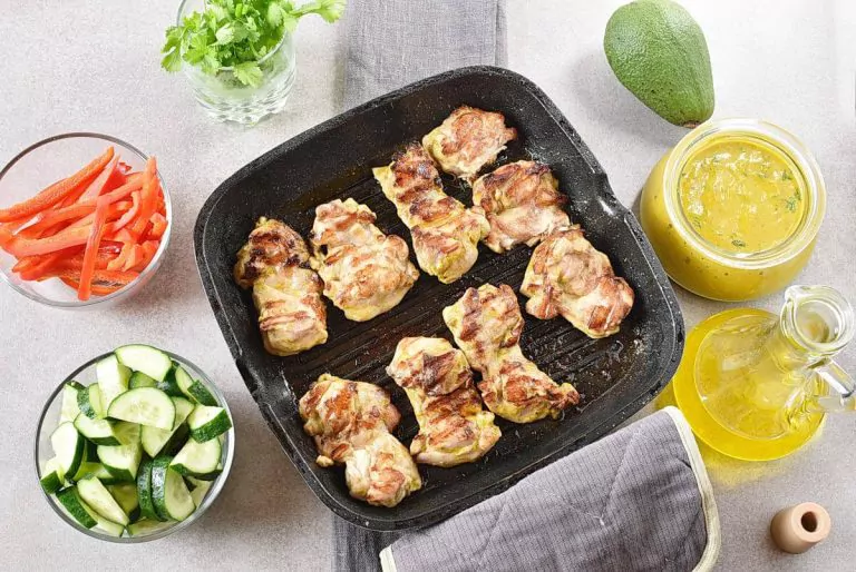 Step 2 - Grilled Chicken Mango Salad