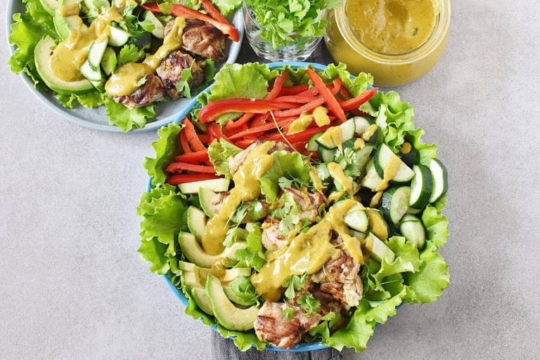 Step 5 - Grilled Chicken Mango Salad