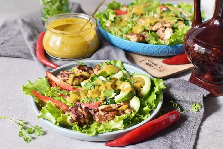 Step 6 - Grilled Chicken Mango Salad