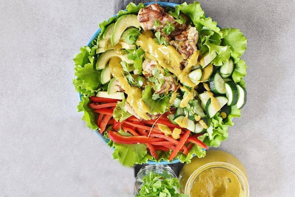 Grilled Chicken Mango Salad recipe - step 4