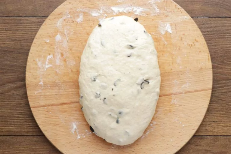 Step 7 - Homemade Black Olive Bread