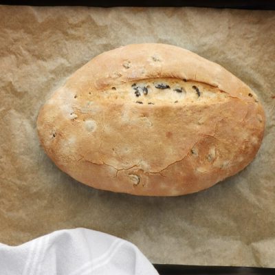 Homemade Black Olive Bread recipe - step 10