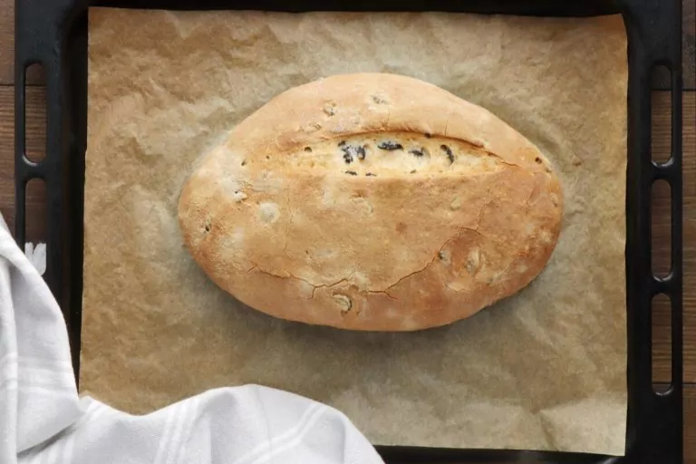 Step 10 - Homemade Black Olive Bread