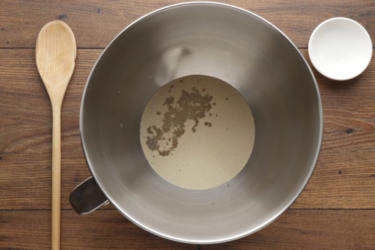 Step 1 - Homemade Black Olive Bread