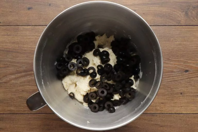 Step 3 - Homemade Black Olive Bread