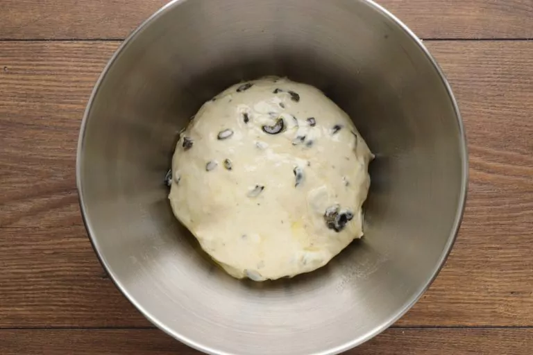 Step 6 - Homemade Black Olive Bread