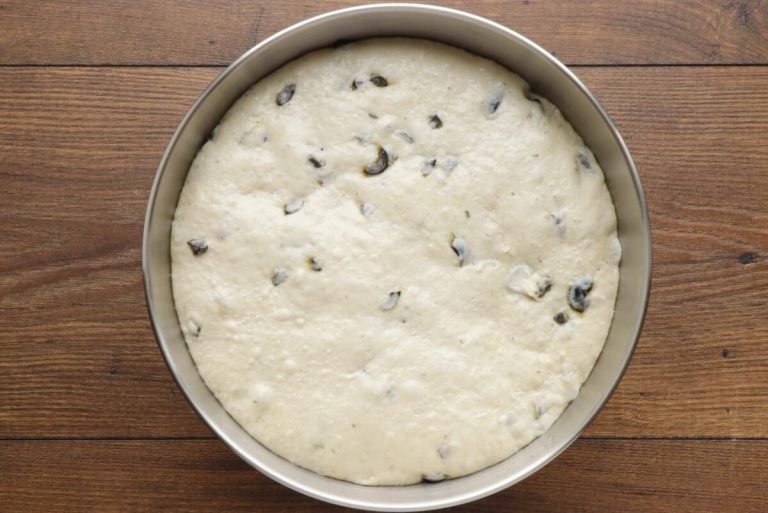 Step 6 - Homemade Black Olive Bread