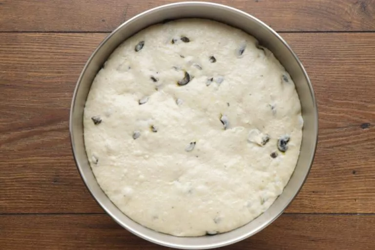 Step 6 - Homemade Black Olive Bread