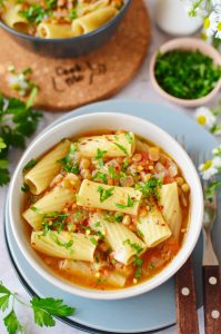 Italian Pasta with Lentils