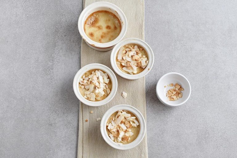 Step 9 - Keto Coconut Custard