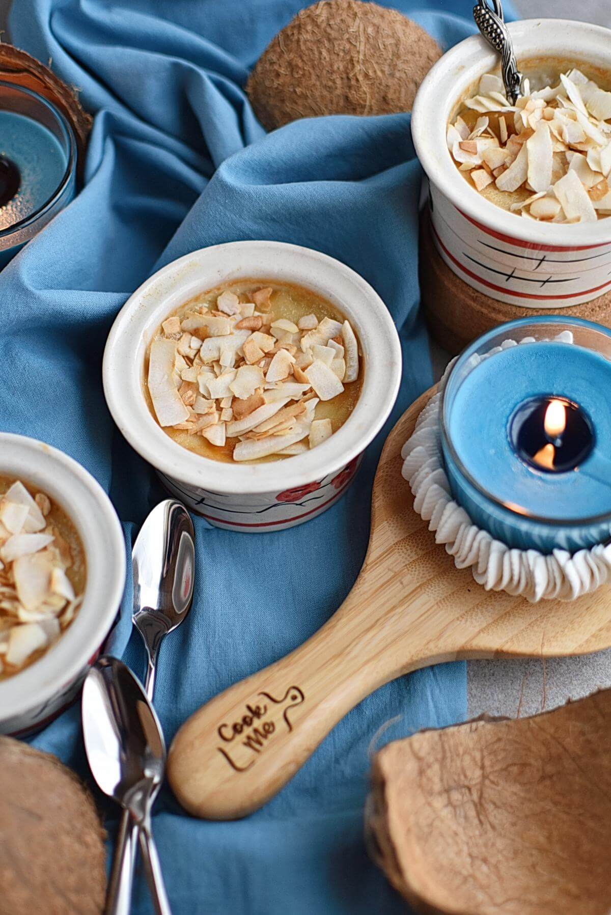 Keto Coconut Custard Recipe Cook.me Recipes