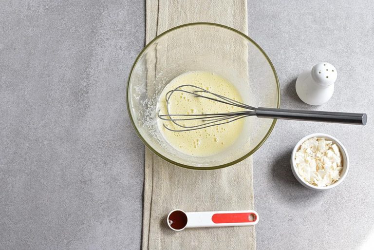 Step 2 - Keto Coconut Custard