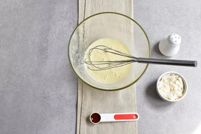 Step 2 - Keto Coconut Custard