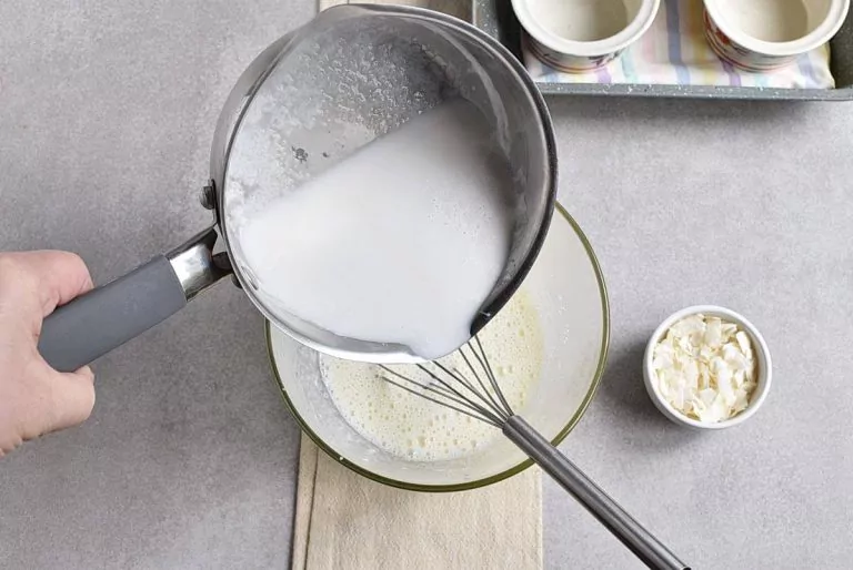 Step 4 - Keto Coconut Custard