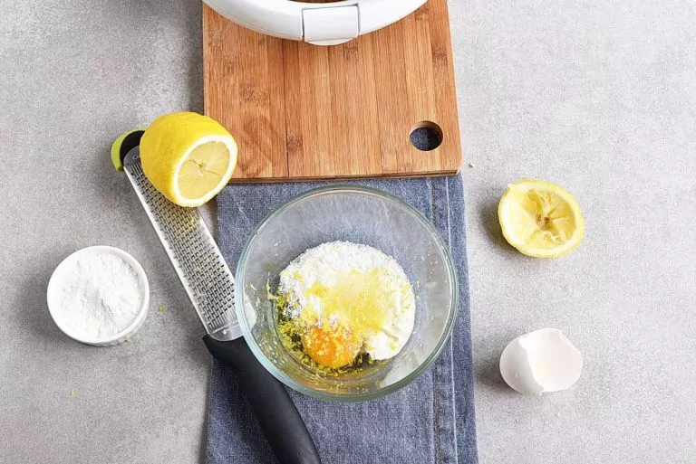 Step 2 - Keto Lemon Cake Chaffles