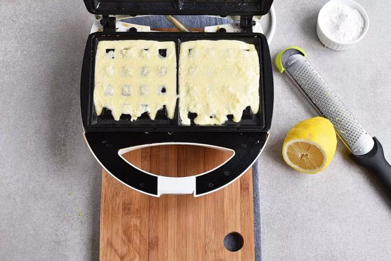 Step 3 - Keto Lemon Cake Chaffles