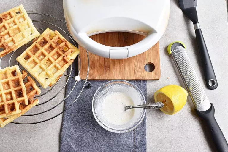 Step 4 - Keto Lemon Cake Chaffles