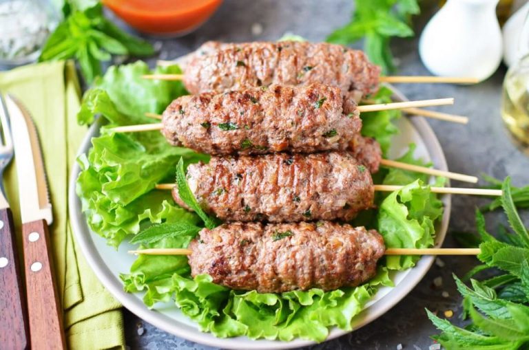 Step 7 - Moroccan Kefta Kebab