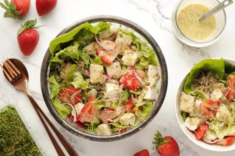 Step 6 - Keto Strawberry Chicken Poppyseed Salad