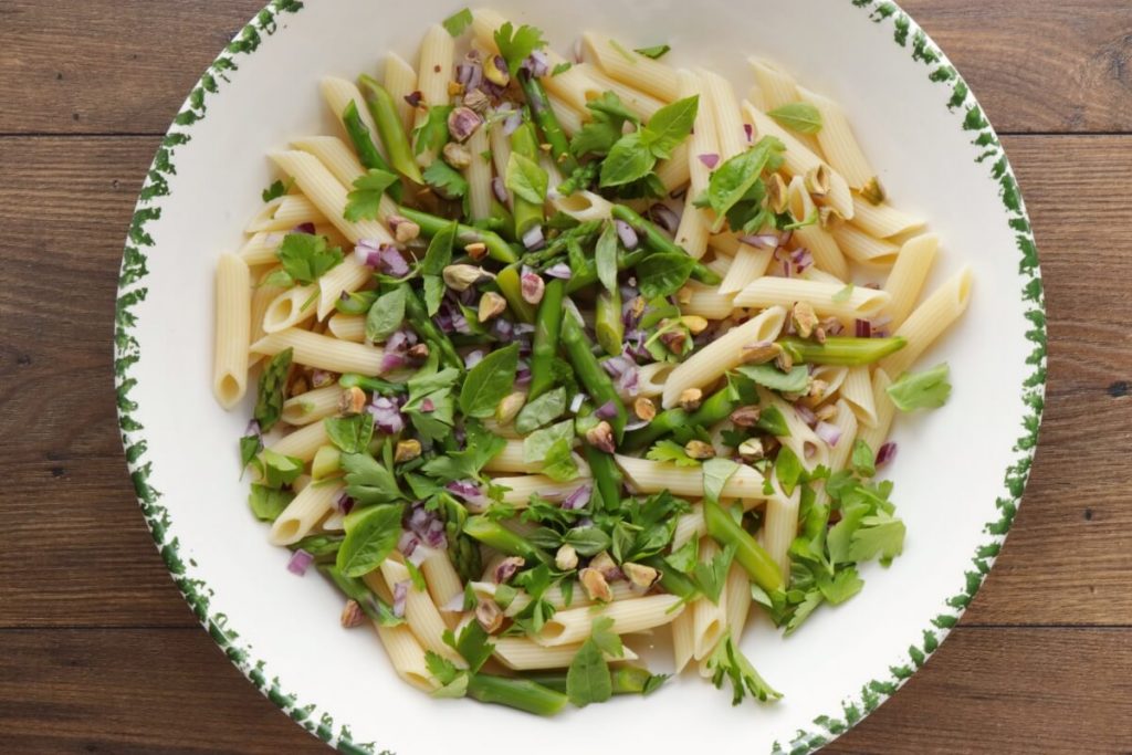 Lemon Asparagus Pasta Salad recipe - step 6