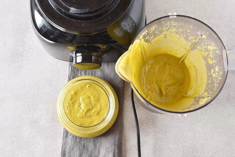 Step 3 - Creamy Mango Cilantro Salad Dressing