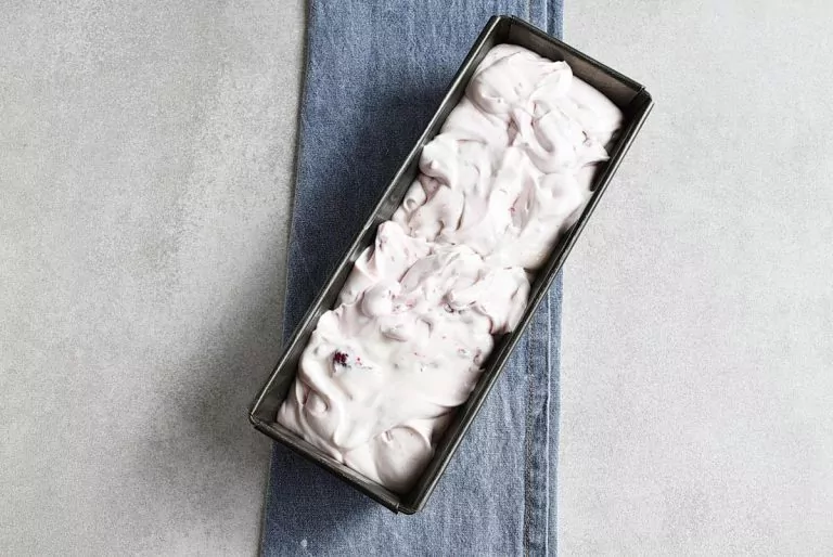 Step 3 - No-Churn Cherry Chunk Amaretto Ice Cream