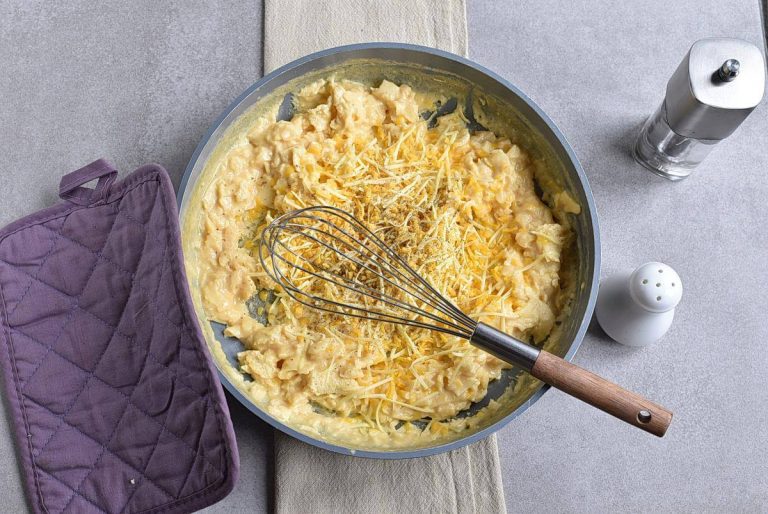 Step 4 - Perfect Scrambled Cheesy Eggs