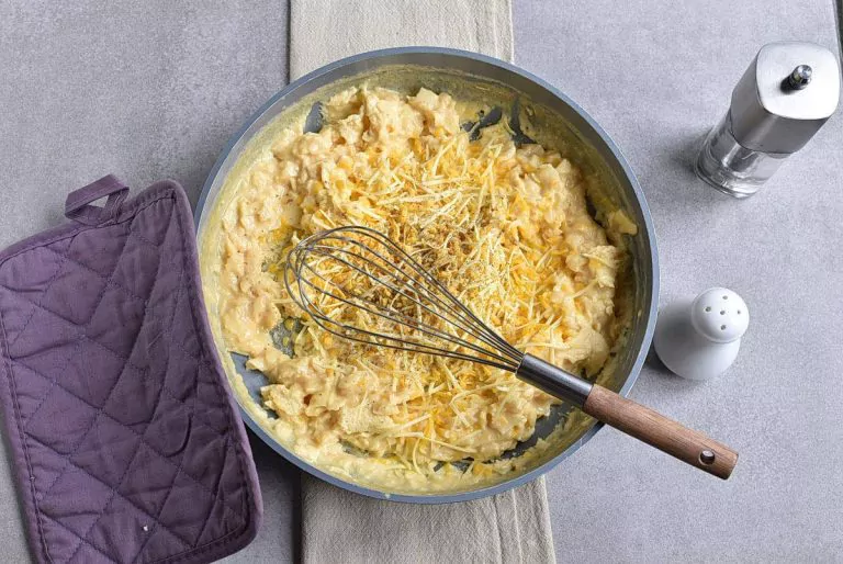 Step 4 - Perfect Scrambled Cheesy Eggs
