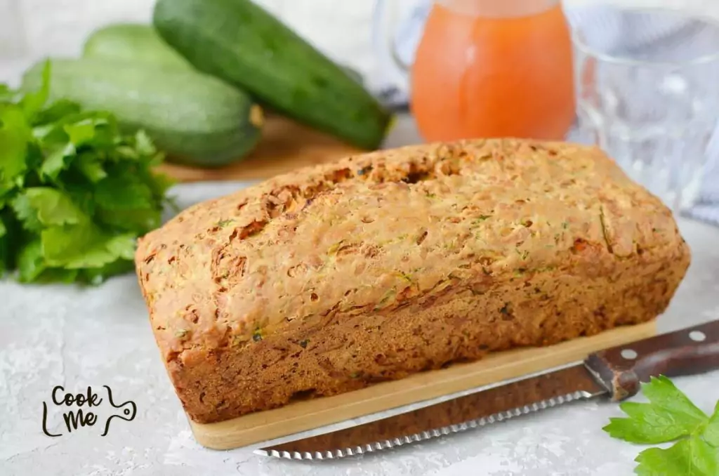 How to serve Savory Zucchini Cheddar Quick Bread