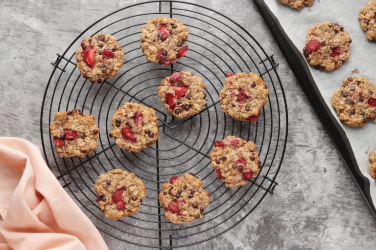 Step 6 - Vegan Strawberry Oatmeal Cookies