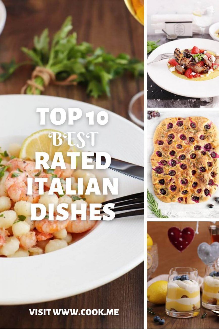 Top 10 Best Rated Italian Dishes- Best Italian Food Recipes-Easy Italian Recipes