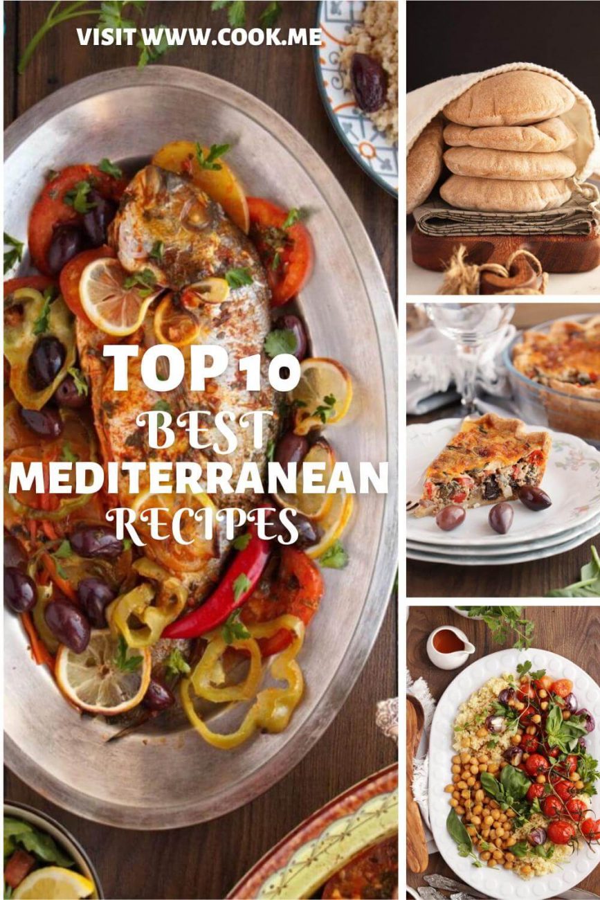 Top 10 Mediterranean Recipes-Most Popular Mediterranean Recipes-Favorite Mediterranean Food Recipes