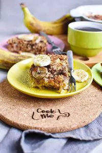 Vegan Banana Bread Baked Oatmeal