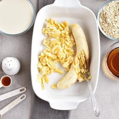 Vegan Banana Bread Baked Oatmeal recipe - step 2
