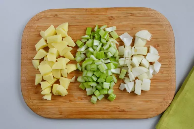 Step 1 - Vegan Broccoli Basil Potato Soup
