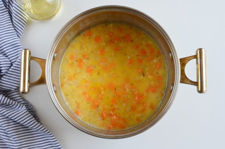 Step 4 - Vegan Italian Split Pea Cauliflower Stew