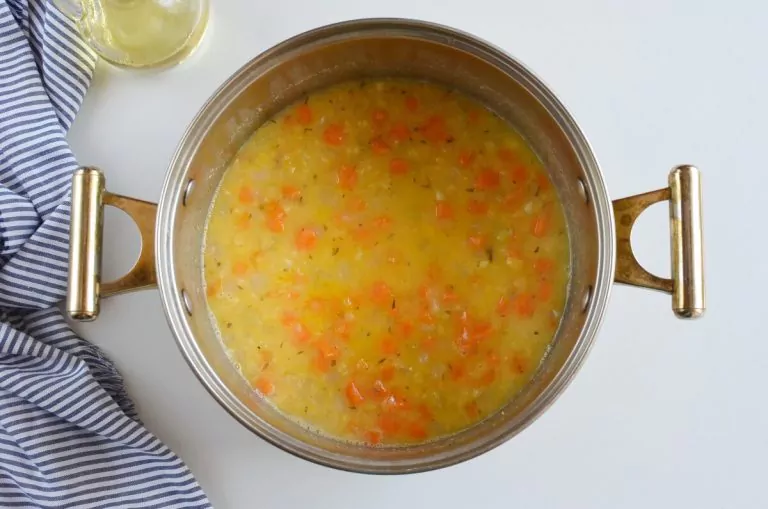 Step 4 - Vegan Italian Split Pea Cauliflower Stew