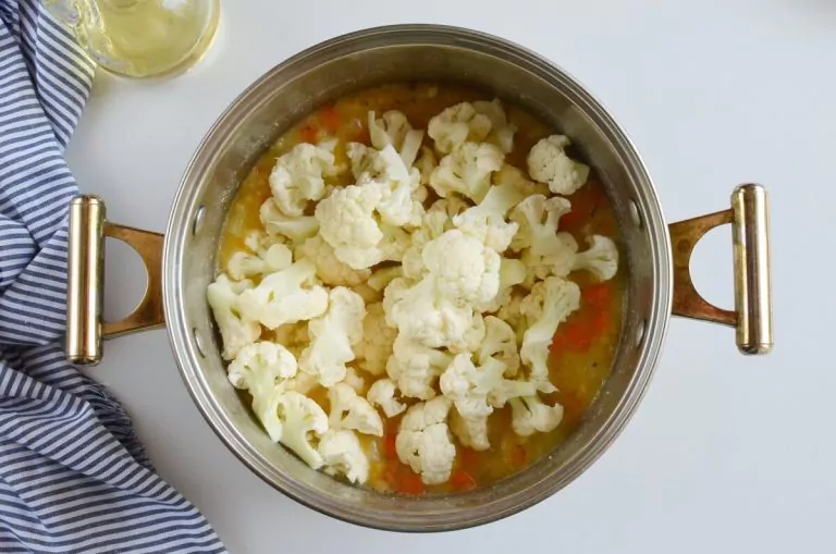 Step 5 - Vegan Italian Split Pea Cauliflower Stew