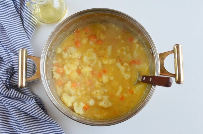 Step 5 - Vegan Italian Split Pea Cauliflower Stew