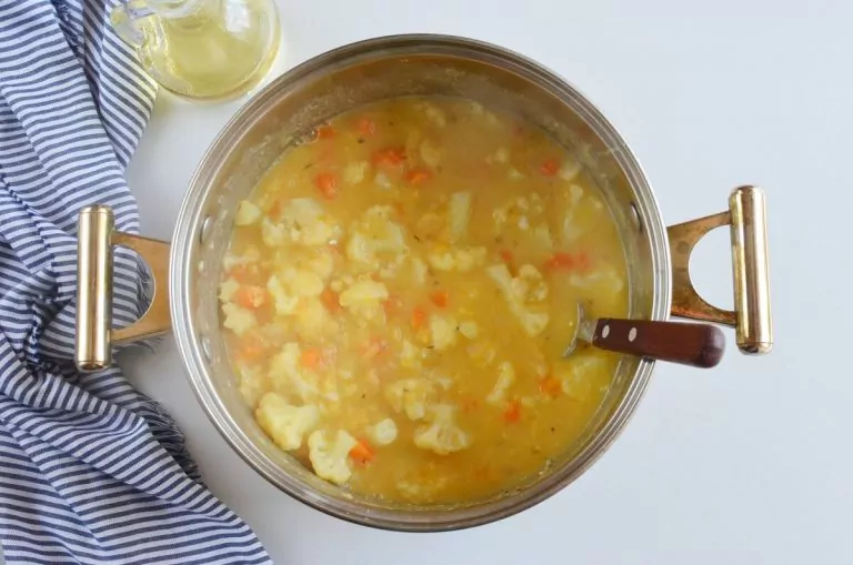 Step 5 - Vegan Italian Split Pea Cauliflower Stew