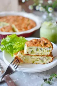 Cheesy Vegetable Egg Dish