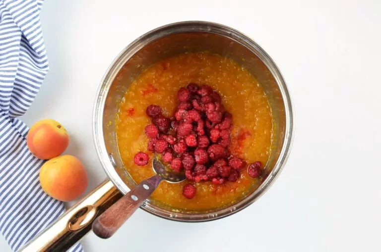 Step 4 - 15 Minute Apricot Raspberry Preserves