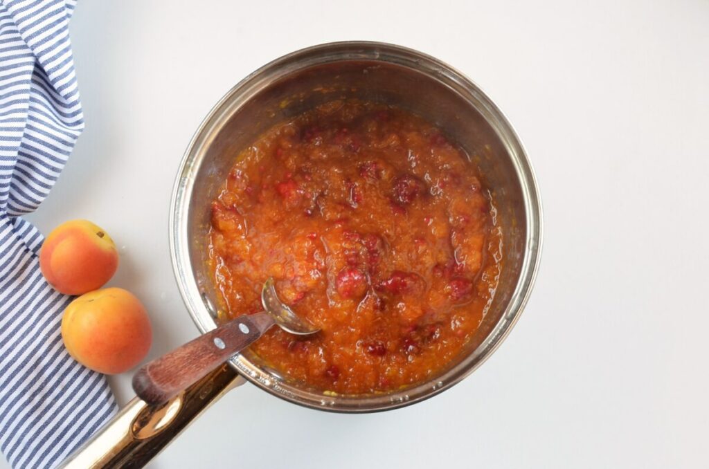 15 Minute Apricot Raspberry Preserves recipe - step 5