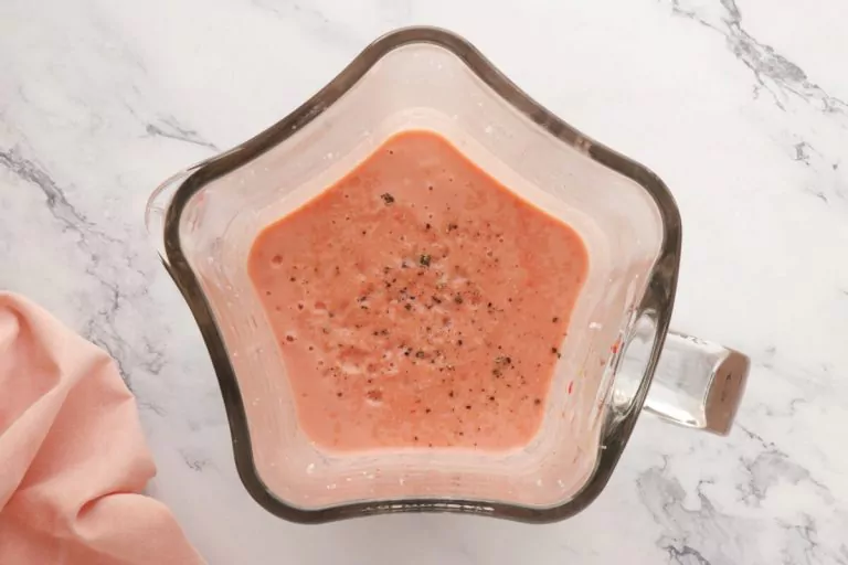 Step 9 - Almond Salmorejo Soup