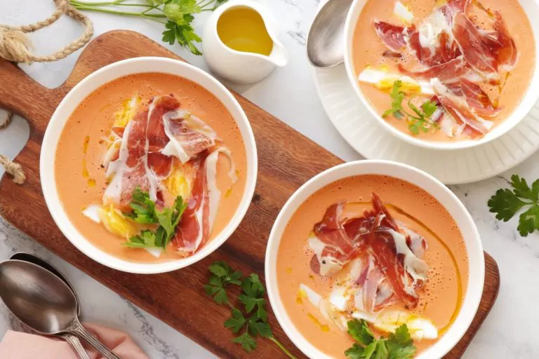 Step 11 - Almond Salmorejo Soup