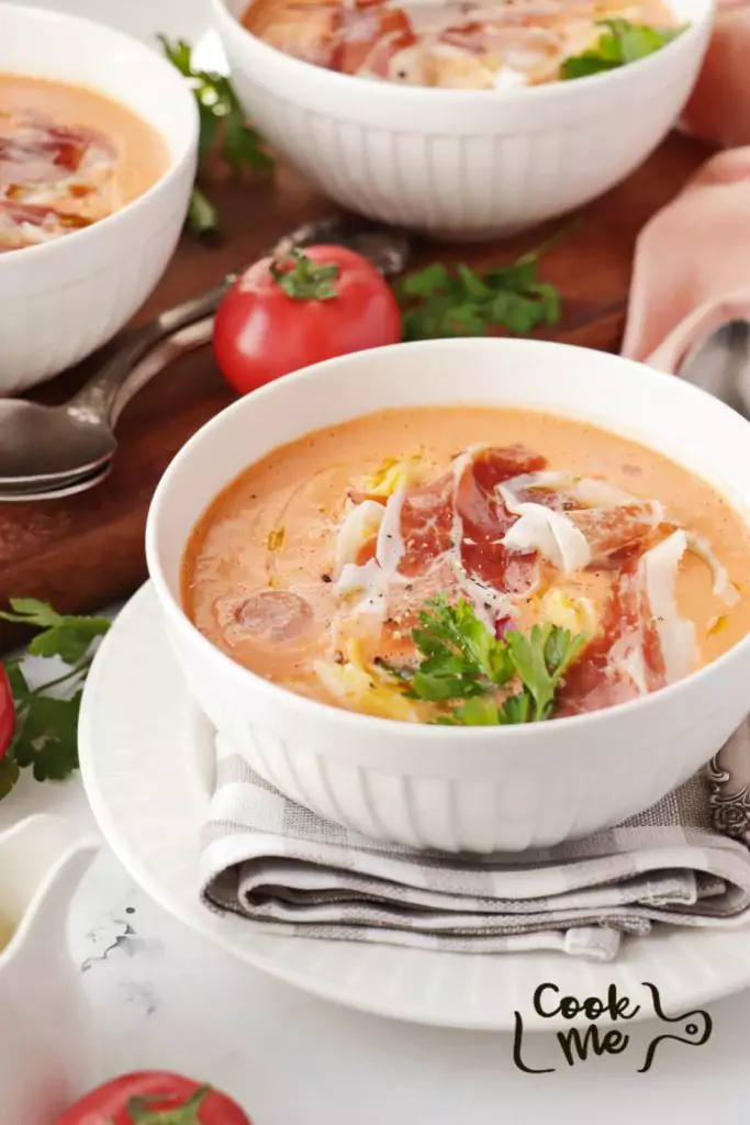 Almond Salmorejo Soup