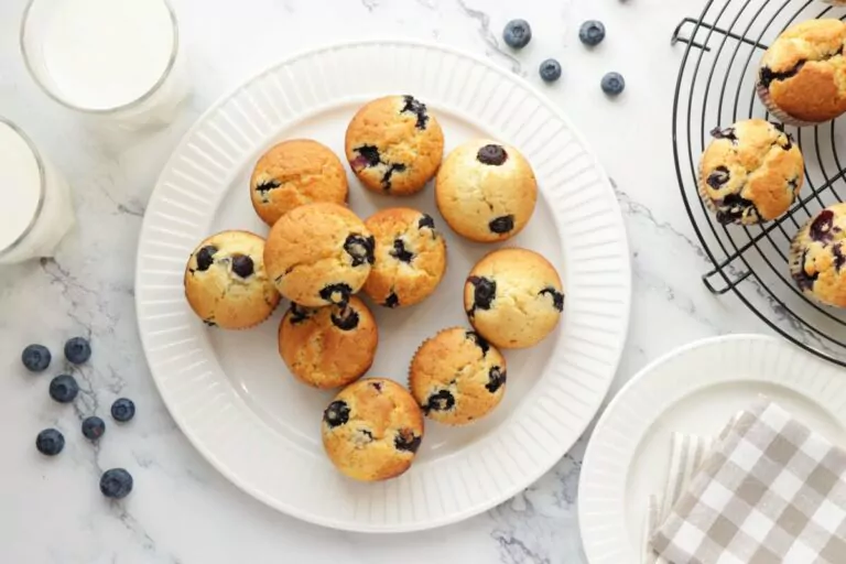Step 12 - Blueberry Cream Cheese Muffins