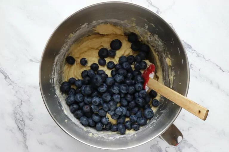 Step 5 - Blueberry Cream Cheese Muffins