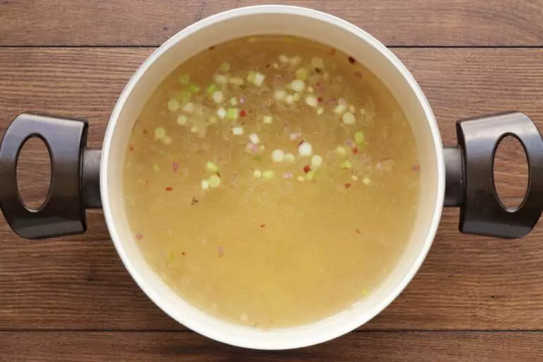 Step 3 - Bok Choy Soup