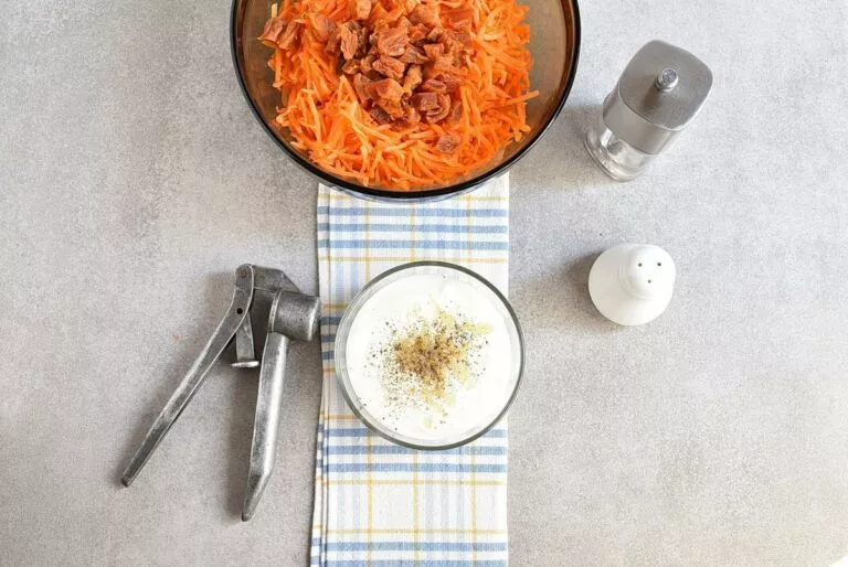 Step 4 - Carrot Salad with Apricots and Pecans